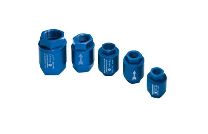 Valvola Di Non Ritorno A Farfalla Mini Drossel Per Aria Compressa (Regolabile 0-10 Bar)